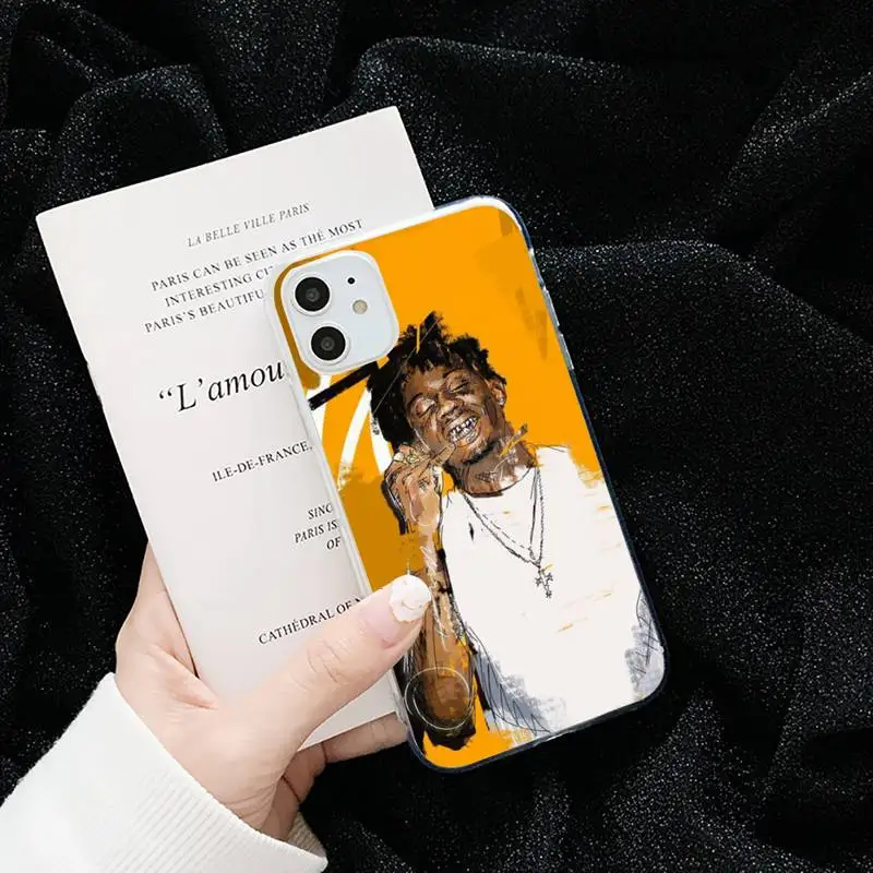 

Playboi Carti Rapper pattern Phone Case Transparent soft For iphone 5 5s 5c se 6 6s 7 8 11 12 plus mini x xs xr pro max
