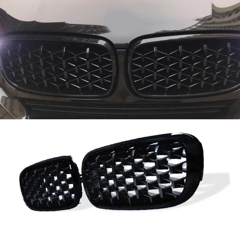

Car Accessories Front Grille Middle Net Grills Assembly Frame Cover Exterior Decoration Parts For BMW X5 F15 X6 F16 X5M F85
