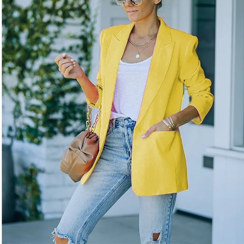 Женская куртка модная офисная униформа темпераментный Профессиональный