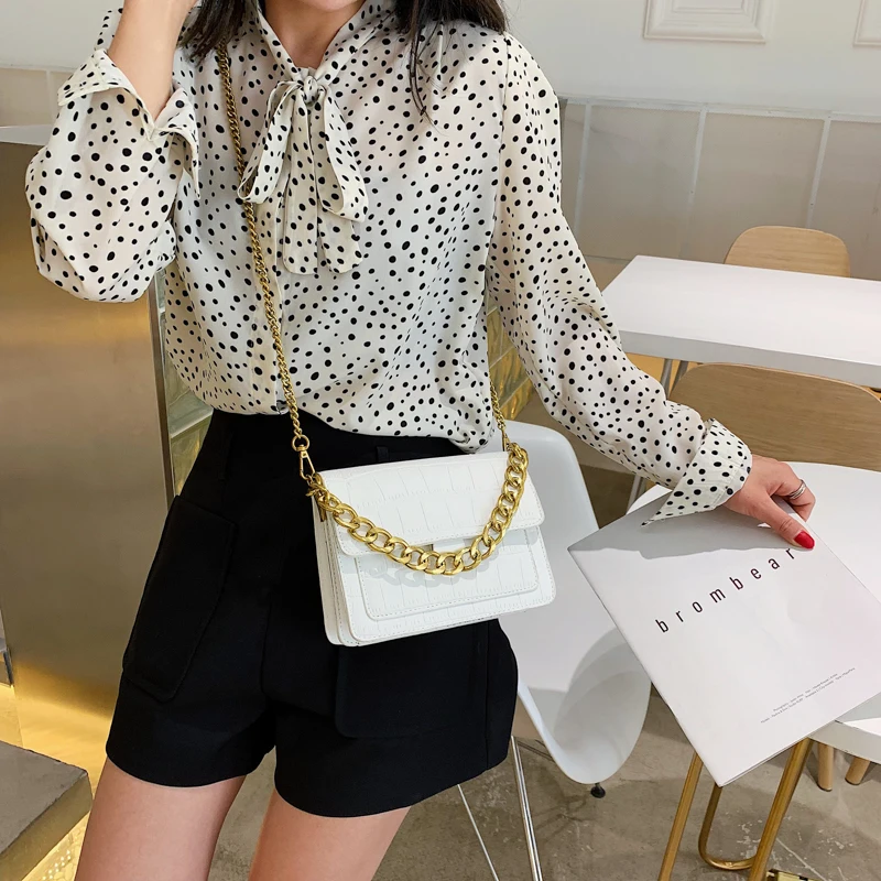

New 2020 Handbags Lady Messenger Famale Shoulder Pu Leather Girl Bags Stoneware Women Crossbody Classic Handbag Bag For Women