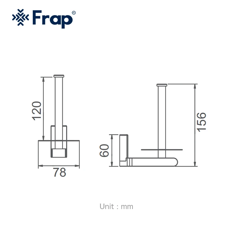 Frap держатель для туалетной бумаги F1811 | Обустройство дома
