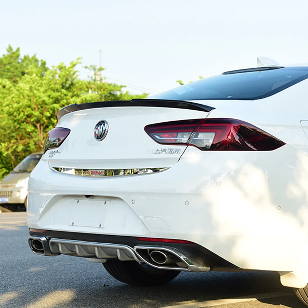 AITWATT подходит для Buick Regal 2017-2019 спойлер из углеродного волокна белый на заднюю