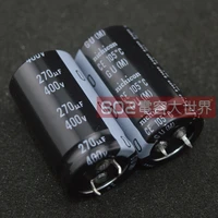 4pcs genuine nichicon gu 400v270uf 25x45mm electrolytic capacitor 270uf400v ce 105 degrees 270uf 400v gu