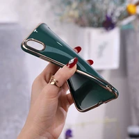 electroplate case for iphone xs anti falling soft shell for iphone se2 6 7 8 plus x xr xs max 11 pro max luxury fashion cover