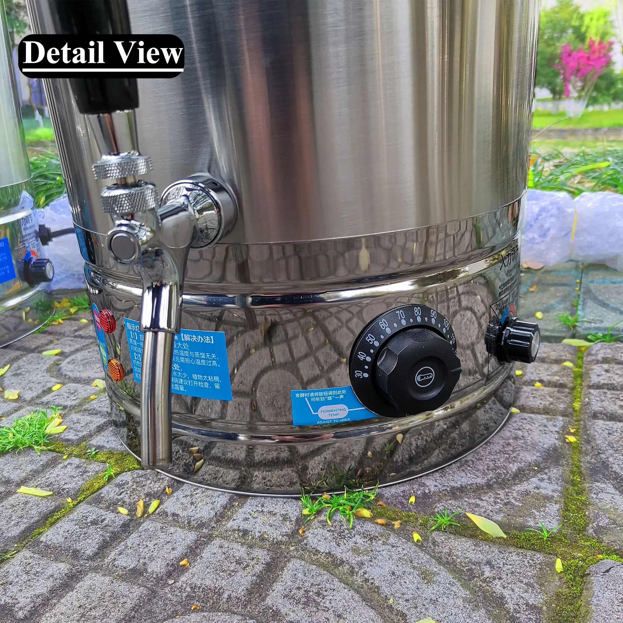 Дистиллятор для водки HOOLOO 22 л из нержавеющей стали | Дом и сад