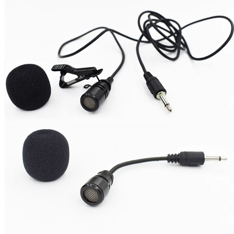

UHF Microphone Lapel Mic UHF Wireless Lavalier Microphone for Phone Program Recording Interview