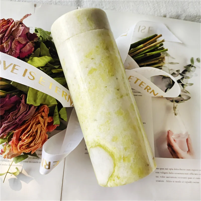 

Оптовая продажа, натуральный кварцевый драгоценный камень, резные лечебные камни для напитков, Хрустальная бутылка для воды в подарок