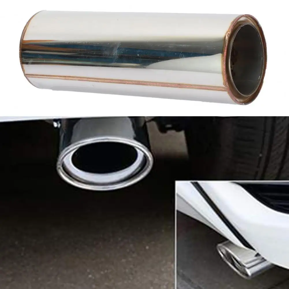 

Exhaust Pipe End Distinctive Tornados Design Stainless Steel Anti-rust Exhaust Tip Tail Throat for Vehicles