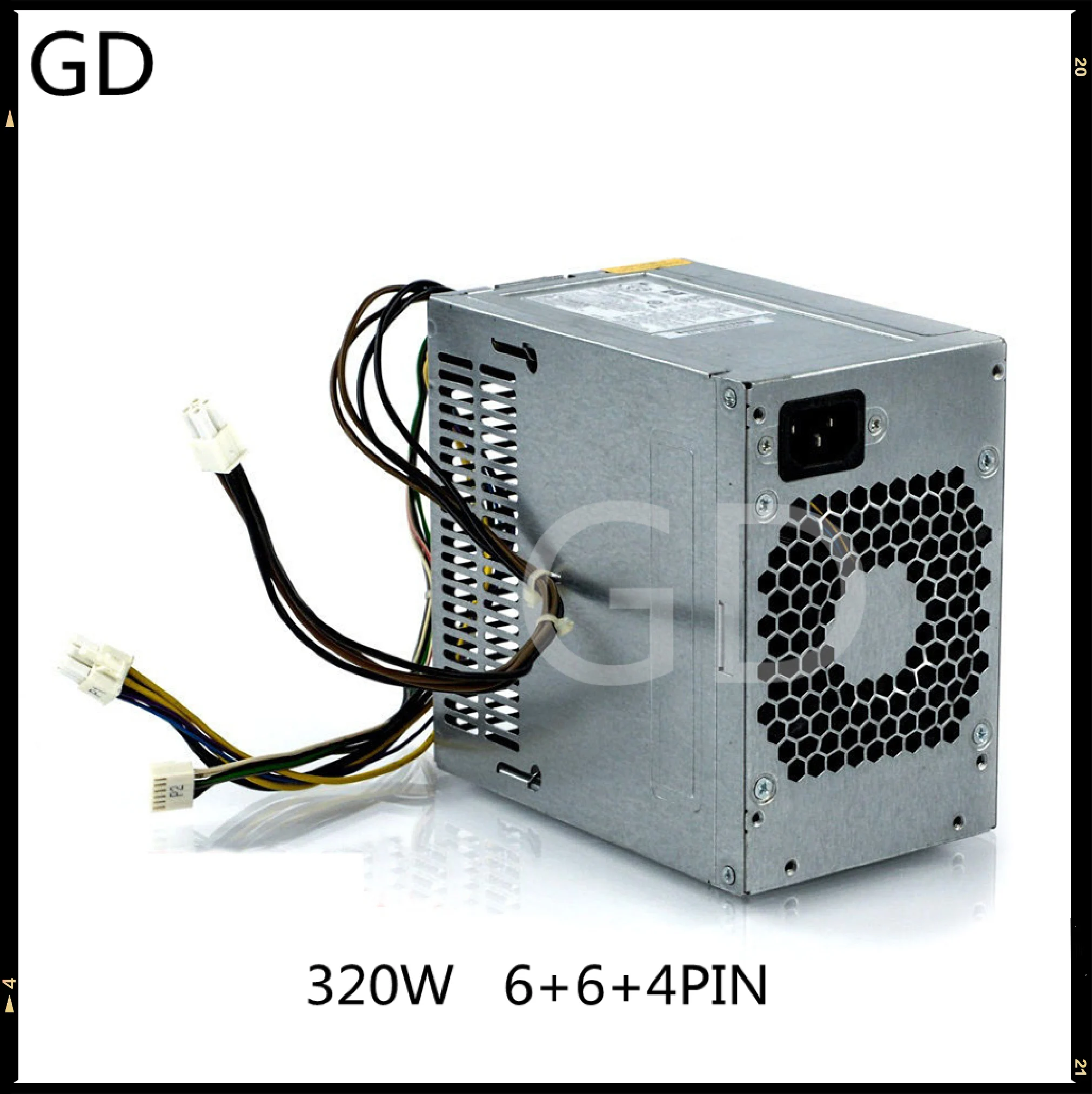 GD новый оригинальный для HP 6005 6000 6200 8000 8100 8200 6300 8300 320 Вт источник питания 6 + 4PIN 503377 001