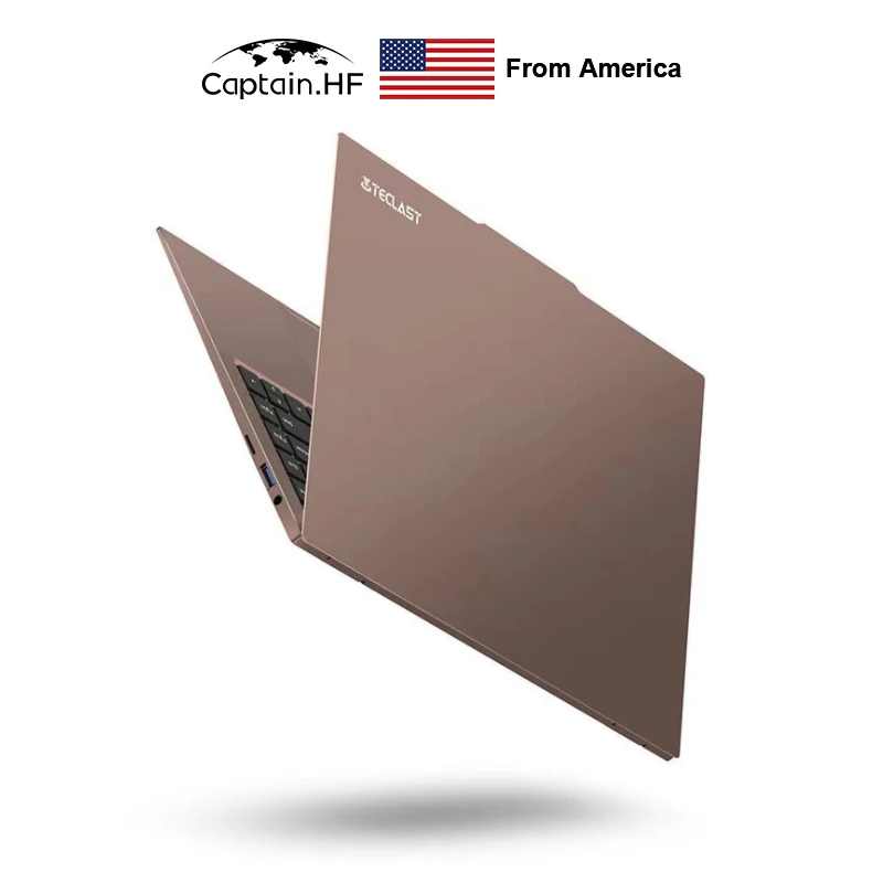 

US Captain Teclast F7 Air 14.1" Windows 10 Laptop, 7mm Ultrathin, Intel 4 Core CPU, 8GB+256GB, 1920x1080P FHD IPS Display