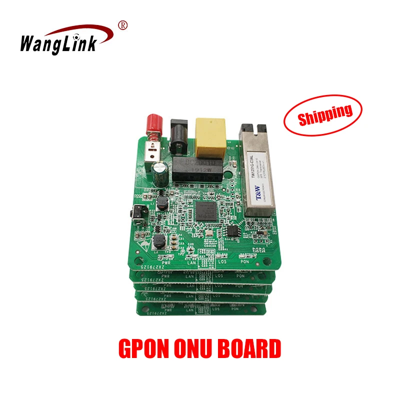 Плата печатной платы Onu Gpon Gigabit 1 набор микросхем для ZTE 5/10 шт. посылка на продажу gpon