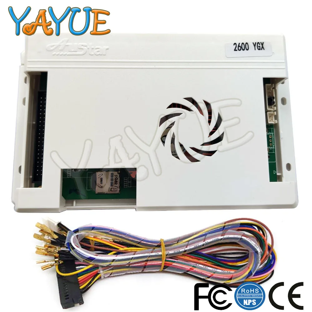 Игровой ящик 9 1660/2600 в 1 PCB с кабелями Jamma аркадный шкаф с паузой для Pandora's аркадная консоль видеоигры машина