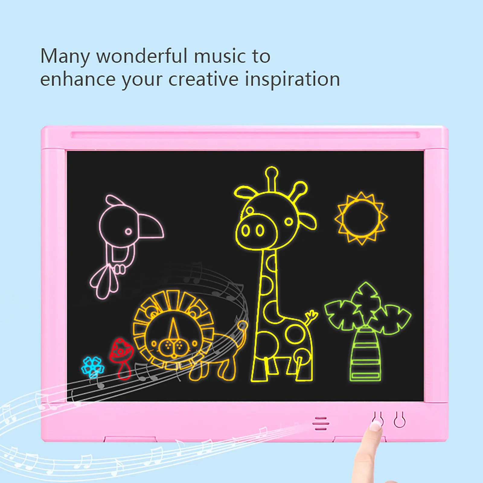 Drawing Handwriting Pad 3D Magic LED Writing Board Luminous Graffiti Educational Toy For Children Gift | Канцтовары для офиса и