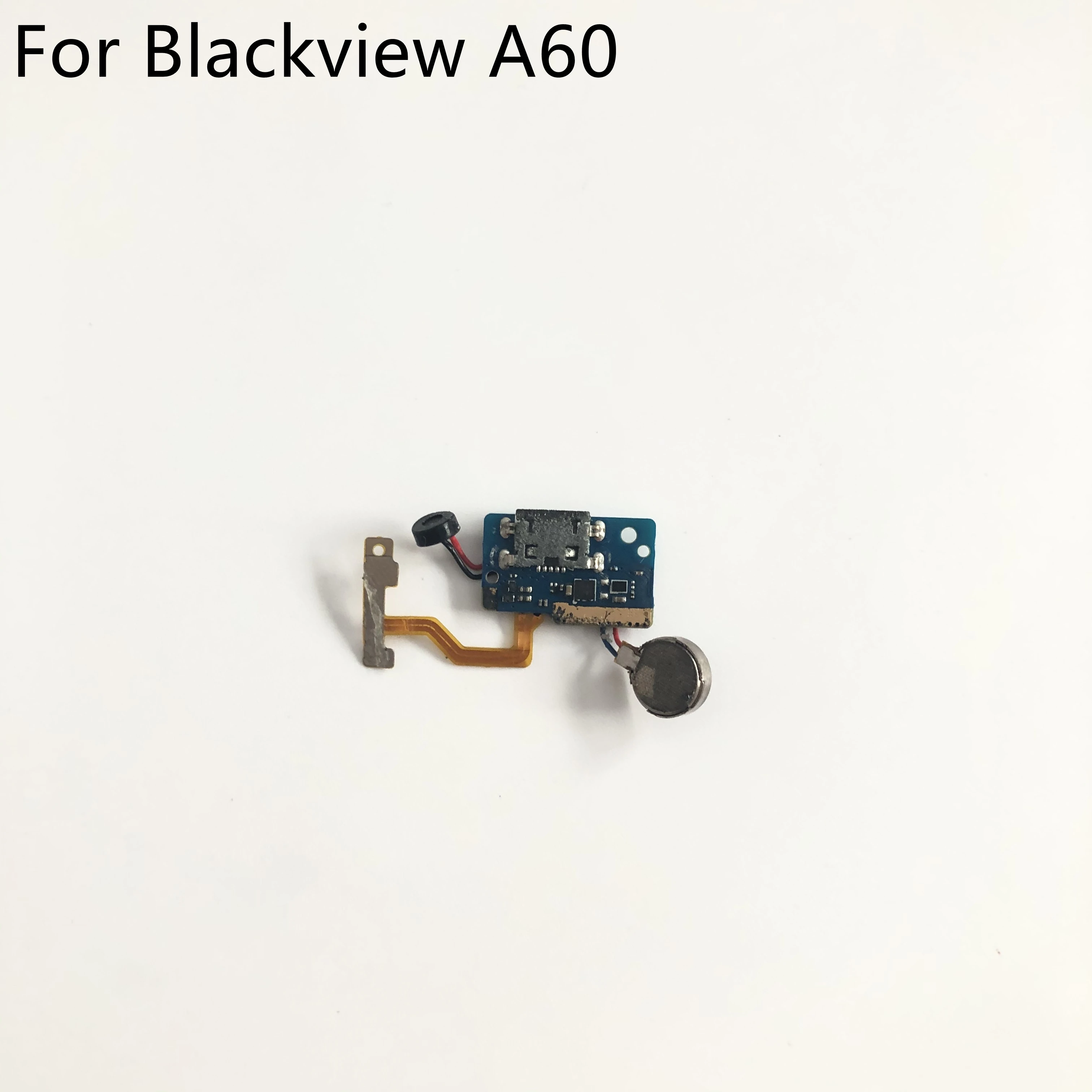 Blackview A60 б/у зарядная плата с разъемом USB + вибромотор для смартфона MT6580 Quad core 6 1