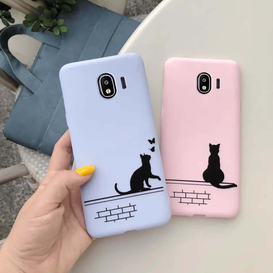 Милый мультяшный силиконовый чехол для Samsung Galaxy J2 Pro 2018 J250F яркий мягкий из ТПУ J250