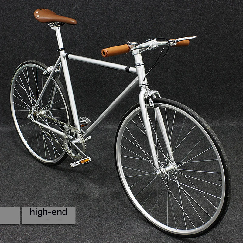 Дорожный велосипед 700c высококлассный двойной дисковый тормоз 7 скоростей в стиле