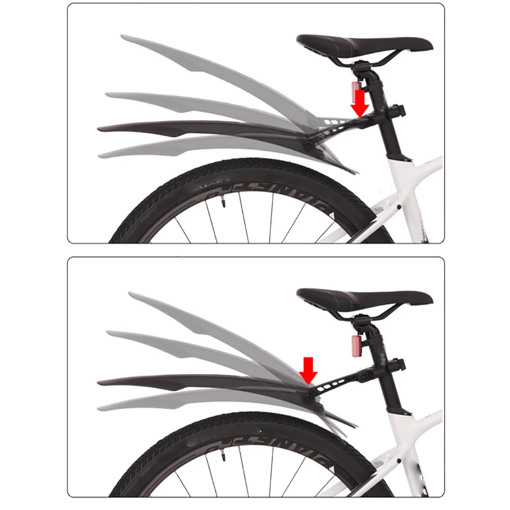 24 To 29 Inch Easy Install Full Length Folding Home Bicycle Fenders Spared Mountain Bike Repair Wheels Mudguards Parts Portable | Спорт и