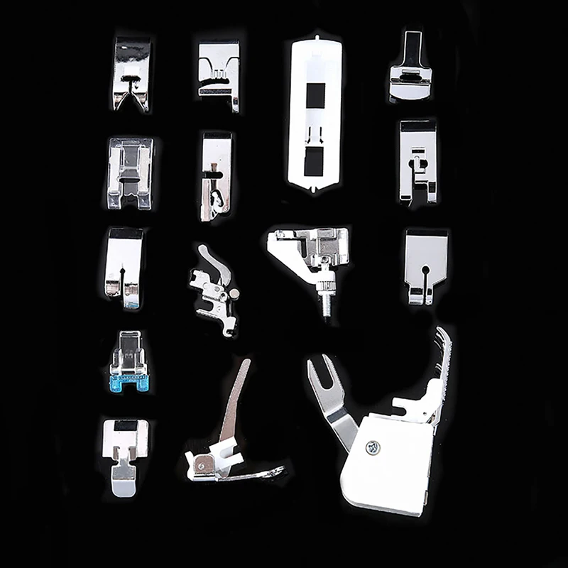 

15 шт. прижимная лапка, эластичный шнур, лента для ткани, стрейч, Бытовые аксессуары, прижимная лапка, поставка одежды