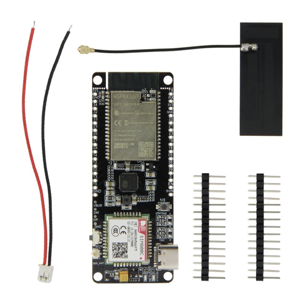 LILYGO®TTGO T напоминание о вызовах и SIM800C DS V02 ESP32 WI FI Bluetooth Слот для карт Nano модуль