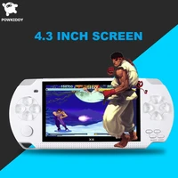 powkiddy x6 best kidds gifts multi languages handheld game console 4 3inch screen video game console retro arcade game players