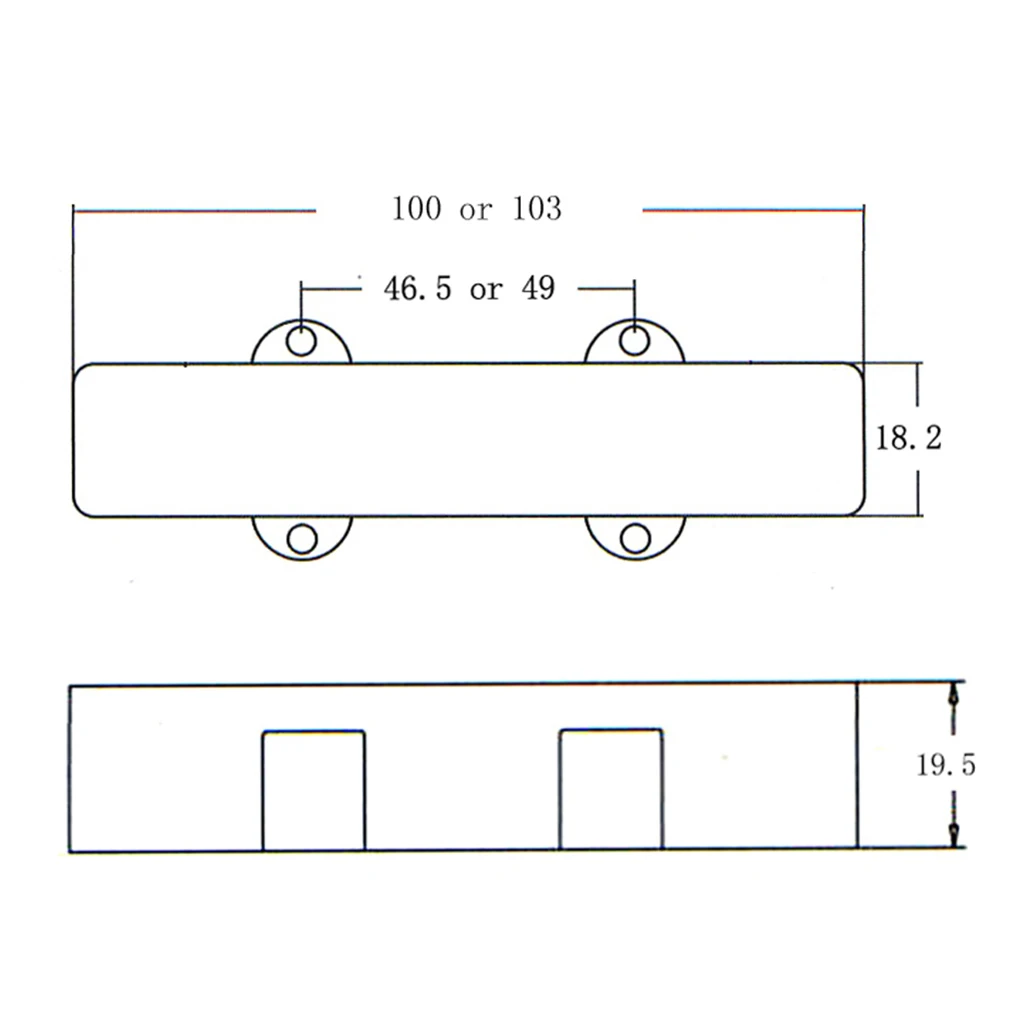Крышка пикапа для гитары Jazz JB 2 шт. герметичная крышка с 5 струнами аксессуары бас
