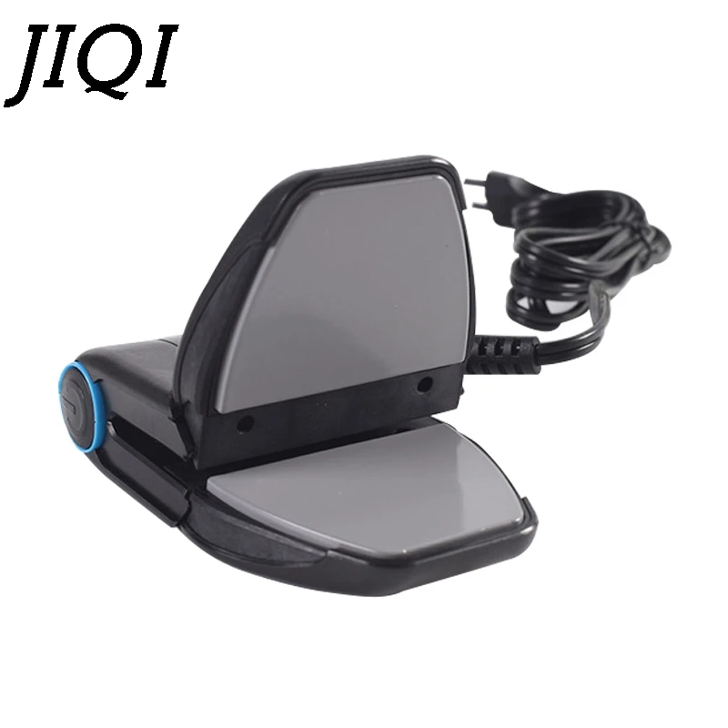 JIQI 110 В/220 В складной портативный компактный тачап дорожный электрический утюг с антипригарным Мини-воротником рукав гладильная машина ЕС и США