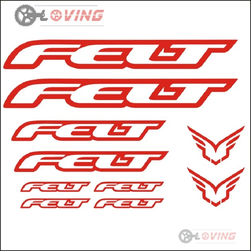 Наклейки на раму велосипеда 10 шт./набор | Спорт и развлечения