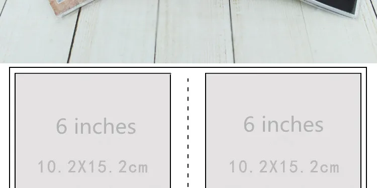 Креативный фотоальбом 4R, 6 дюймов, 4x6, 10x15 см, с карманами, мини, с листочками, мультяшная Обложка, скрапбук, рождественские подарки, 1 шт., Случайная
