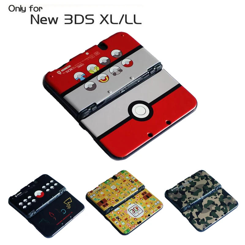 Матовый Жесткий пластиковый корпус чехол для нового 3DS XL LL 3DSXL новый 3DSLL наклейка и