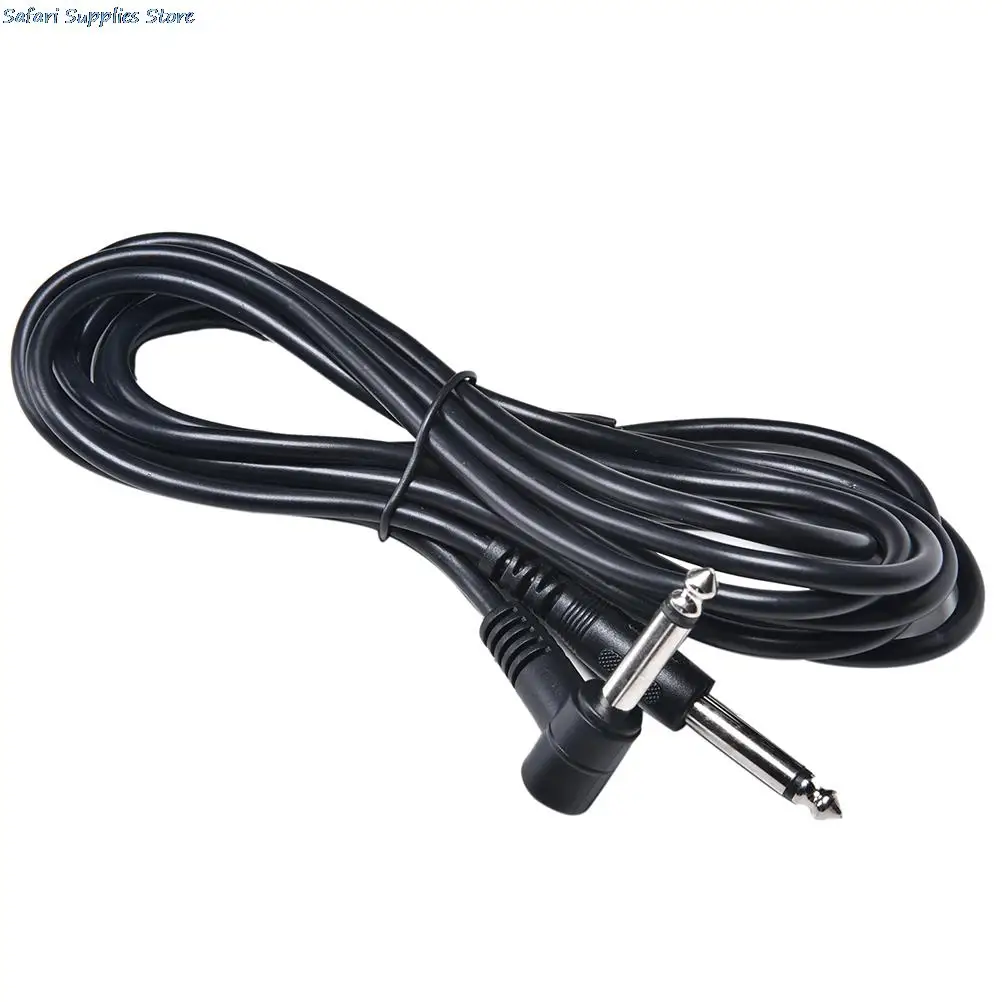 Hot Sale 3M Electric Patch Cord Guitar Amplifier Amp Guitar Cable With 2 Plugs Black Color images - 6