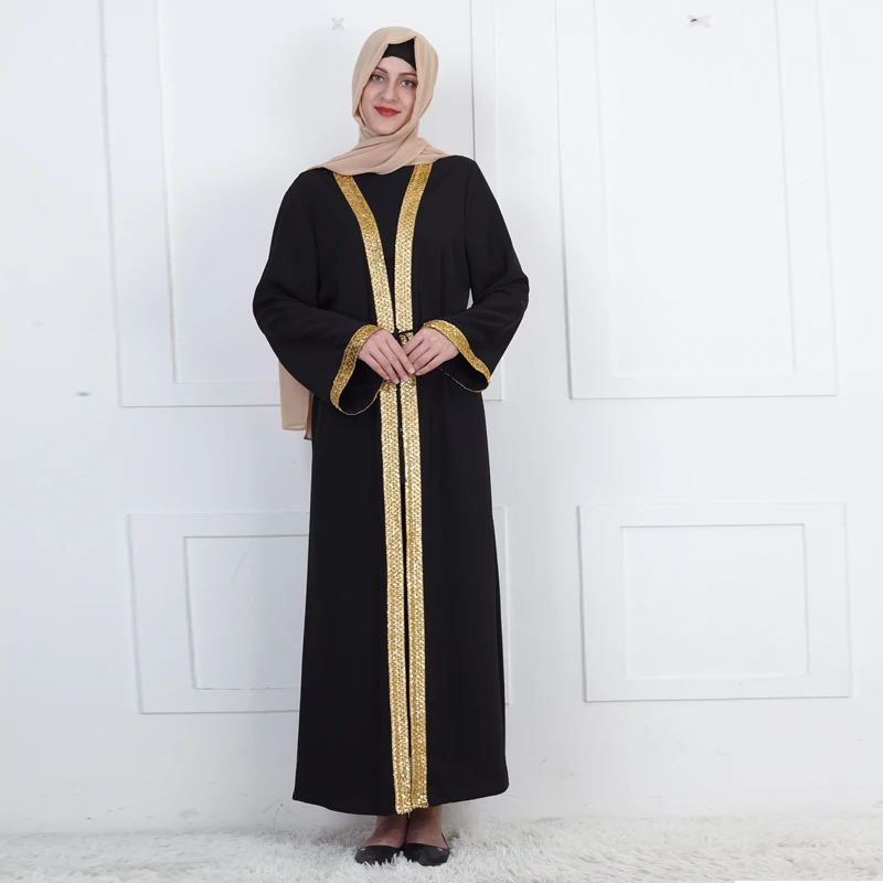 

Abaya Kimono Muslim Cardigan Hijab Dress Turkish Islamic Clothing Abayas For Women Caftan Dubai Kaftan Oman Robe Djelaba Femme