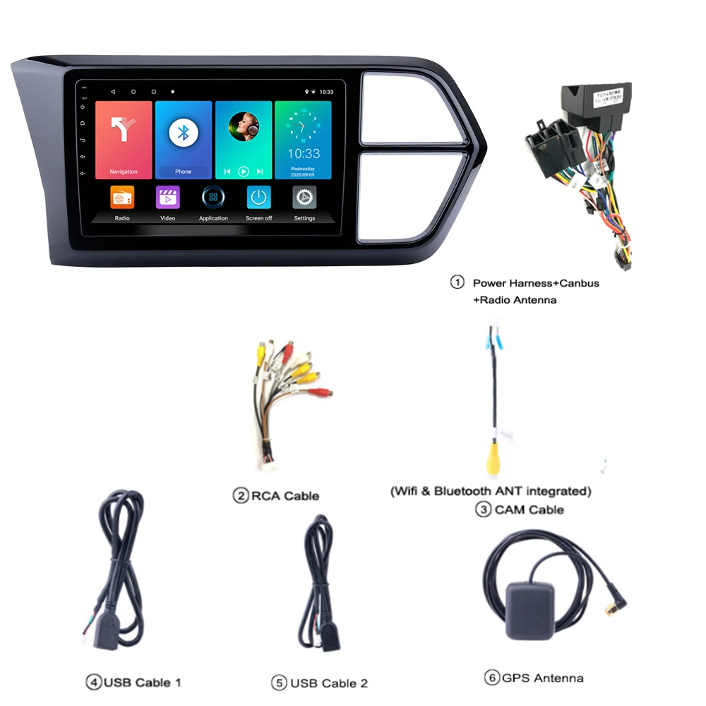 

For Volkswagen Jetta 2019-2020 9 Inch 2 Din Android Car Radio WIFI GPS Navigation FM Bluetooth HD Stereo Head Unit Autoradio