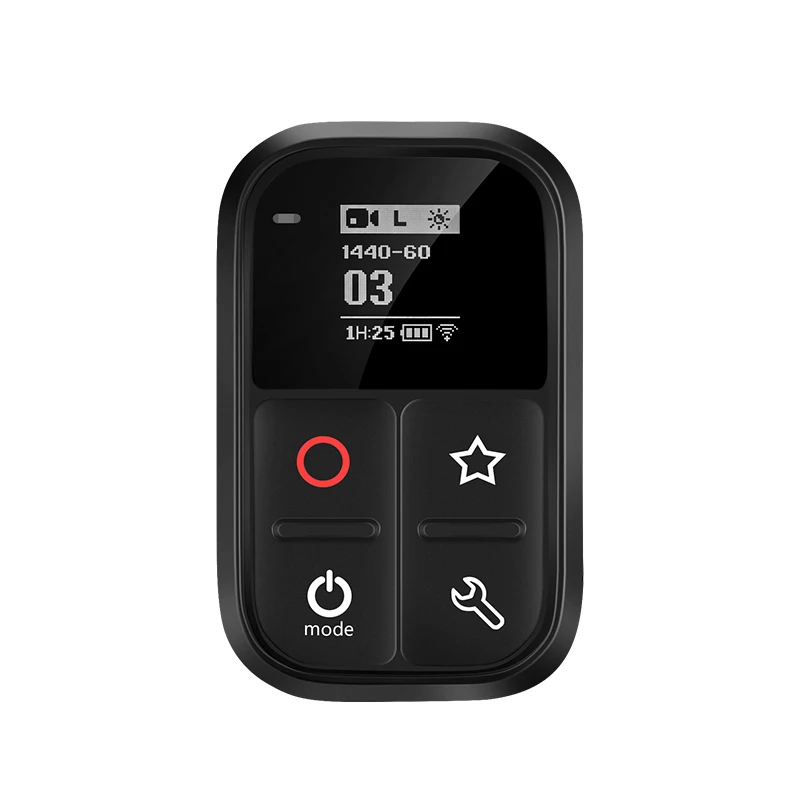 Новинка для GoPro Hero 7 8 Водонепроницаемый 60 м Wifi Пульт дистанционного управления для Go Pro Hero 5 6 7 8 черный 4 Session 3 3+ аксессуары для камеры
