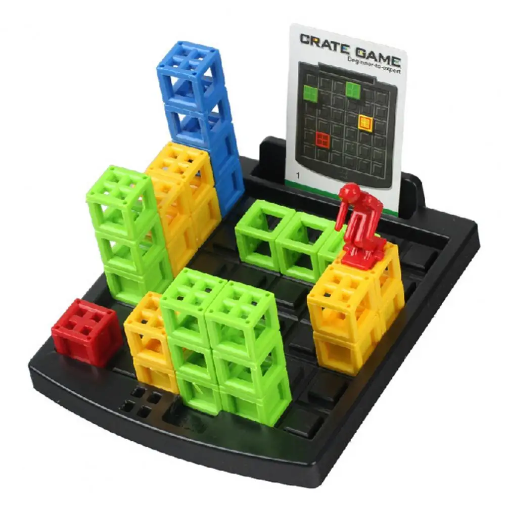 

Overturning Cabinet 3-D Training Spatial Thinking Educational Push Box Game Toy Developing intelligence Educational toys 2021