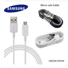 Оригинальный кабель Micro USB для Samsung, кабель для быстрой зарядки и передачи данных, 2 А, 11, 52 м для Galaxy S6, S7 Edge Plus, C5, C7, C9, J8, J6, J5, J4, J3 Plus