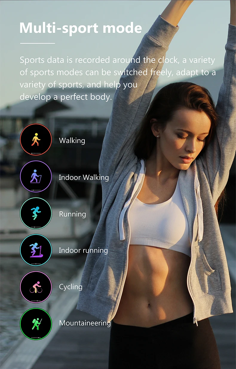 

2021 New Ladies Watches Bluetooth Smart Watch Women Bracelet Blood Health Monitoring Fitness Tracker Smartwatch for Android IOS