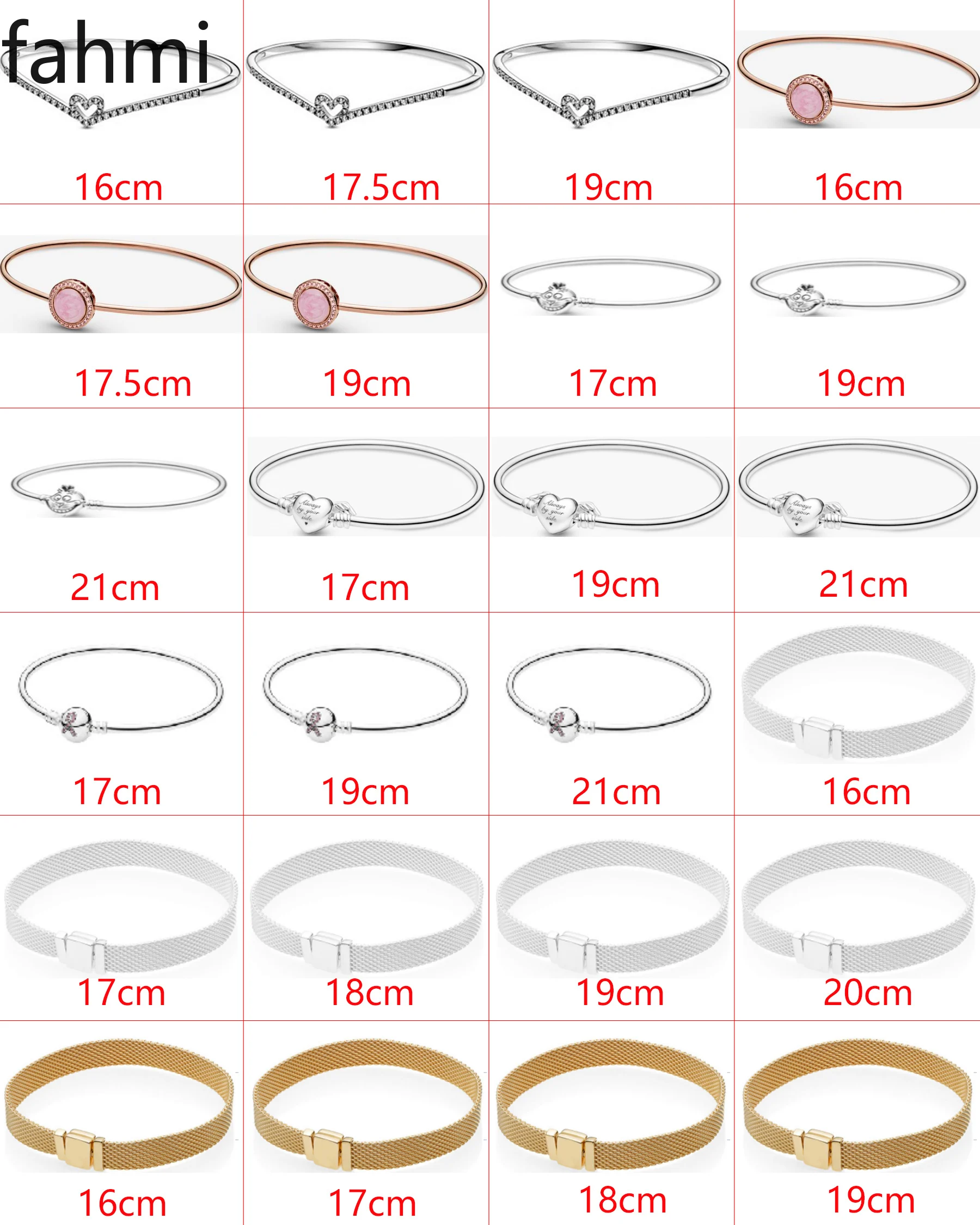 

Модный креативный простой браслет Fahmi из стерлингового серебра 925 пробы с героями мультфильмов «сделай сам», ювелирные изделия, Прямая прод...