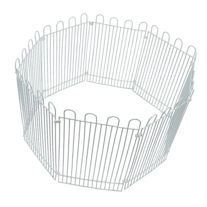 

8 Pcs of Pet Fence Pet House Assembly Pet Fence Hamster Cage for Hamster Small Pet