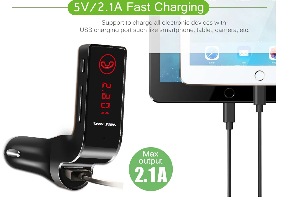 Bluetooth беспроводной Автомобильный MP3 музыкальный плеер комплект fm передатчик