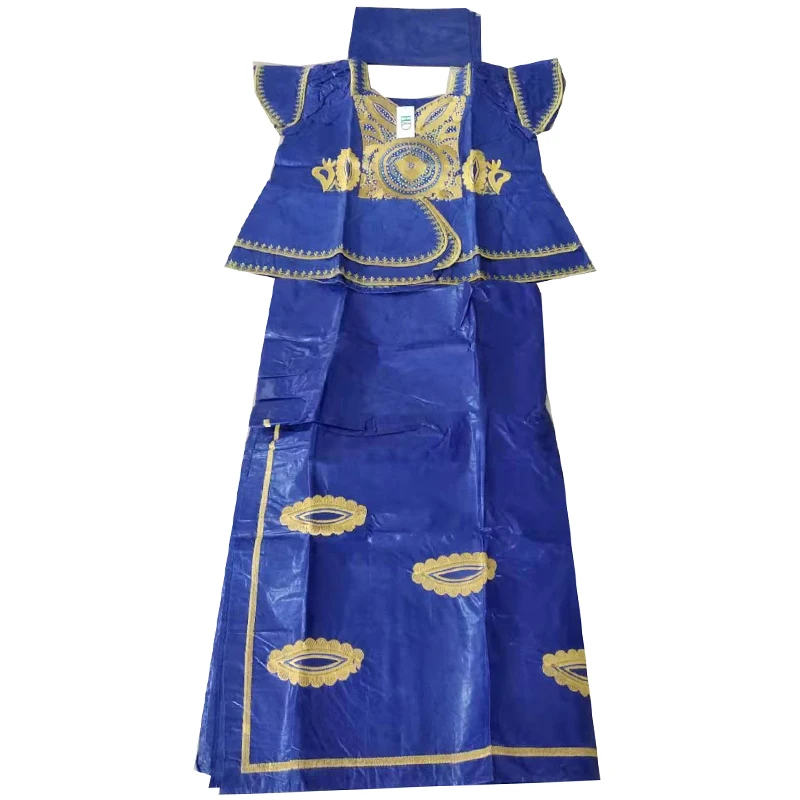 Женское платье тюрбан с юбкой MD комплект из платья и юбки в африканском стиле