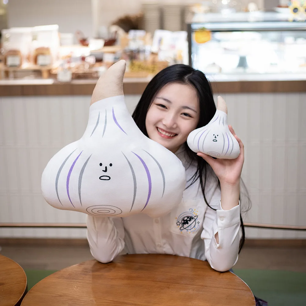 

Симпатичная подушка для чеснока, Офисная Подушка для сна, диван, мягкая плюшевая кукла, мягкая игрушка, креативный подарок, овощи для детей