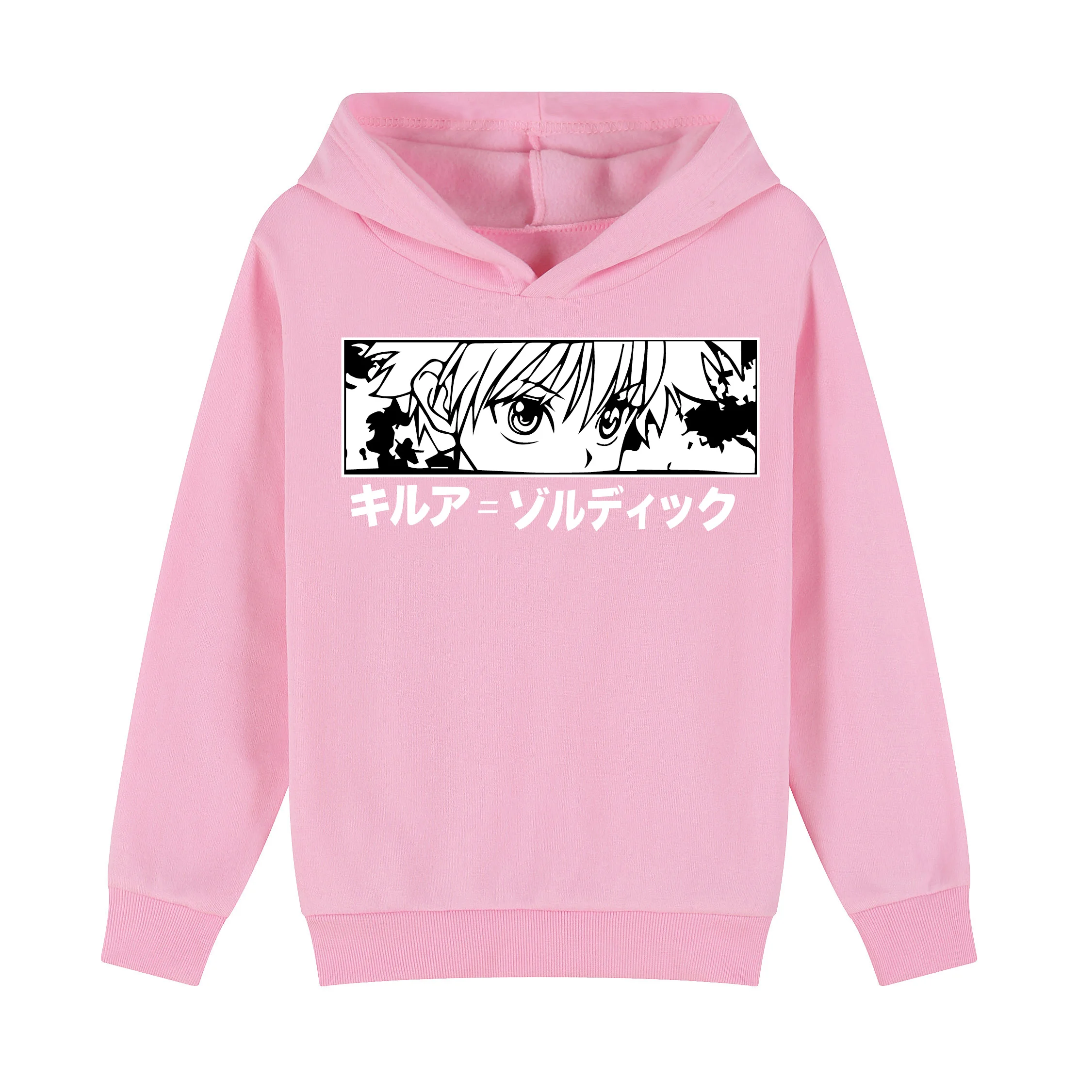 

4-14T Children's Autumn Clothes Boys and Girls Fashion Sweatshirts Cotton O-neck Long-sleeved Sports Hooded Children's Clothes