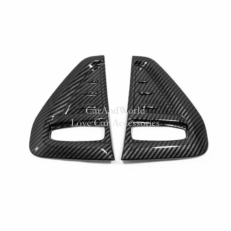 Наружная Передняя боковая фара из углеродного волокна для Mitsubishi ASX 2020 рамка