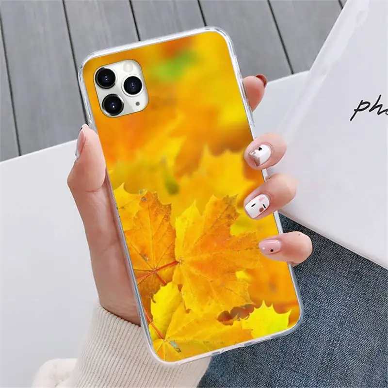 

Harvest Autumn Leaf Phone Case For iphone 12 5 5s 5c se 6 6s 7 8 plus x xs xr 11 pro max mini