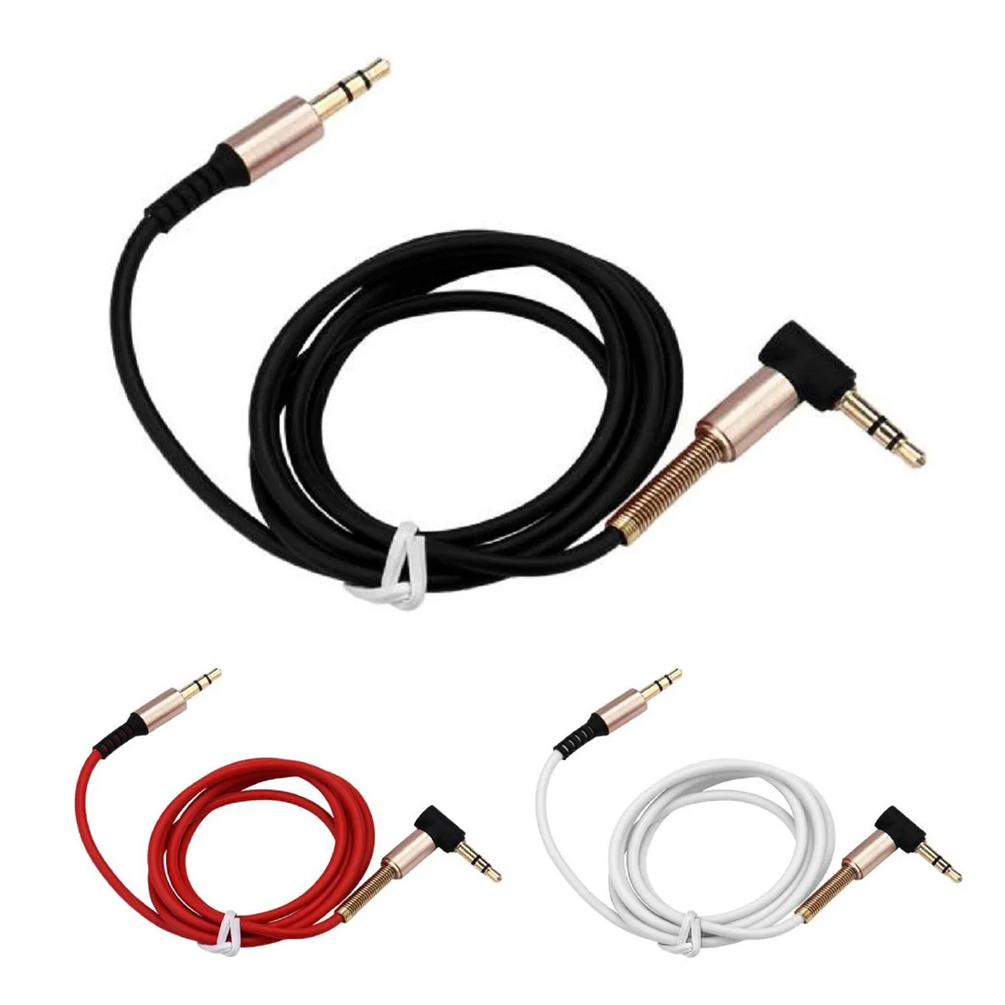 3 5 мм Джек локоть Удлинительный кабель со штыревыми соединителями на обоих