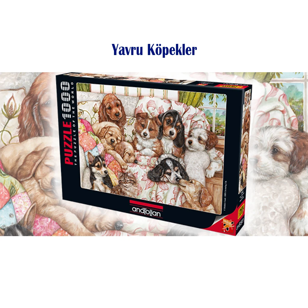 

Anatolian 1000 Piece Puzzle Puppies