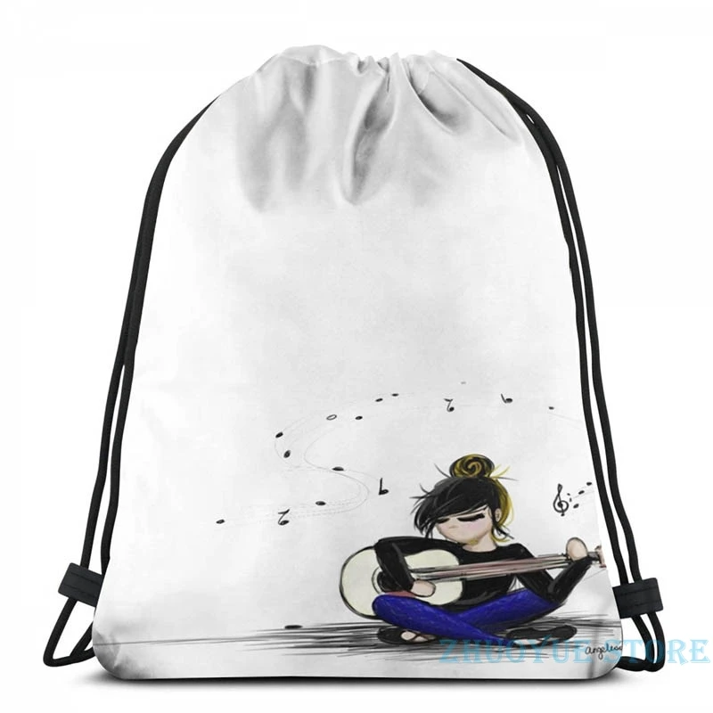 Funny Graphic print Musical Girl USB Charge Backpack men School bags Women bag Travel laptop | Багаж и сумки