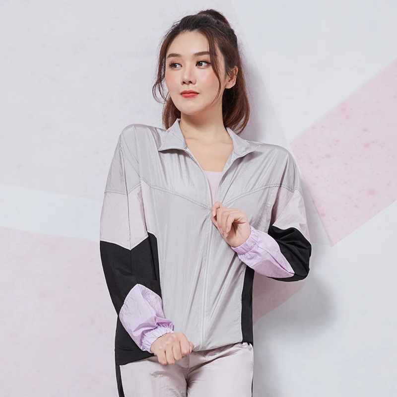 Уличные женские куртки для тренировок весенне-летние ультратонкие с защитой от