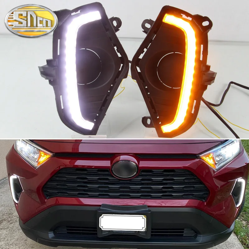 Водонепроницаемый Автомобильный дневной ходовой фонарь с отверстием для