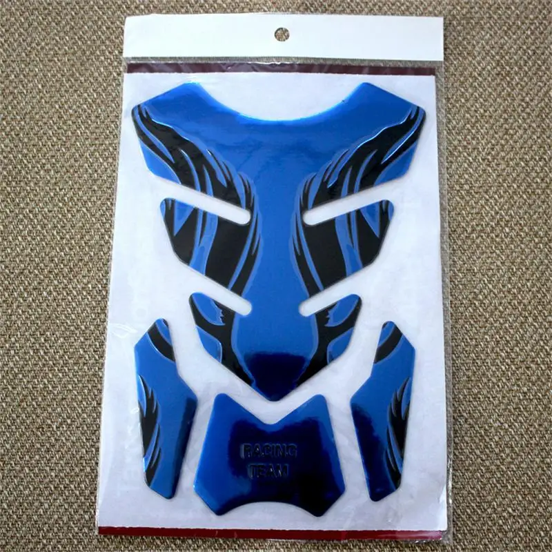 Мягкая резиновая 3d-наклейка с рисунком рыбы и пламени | Автомобили мотоциклы